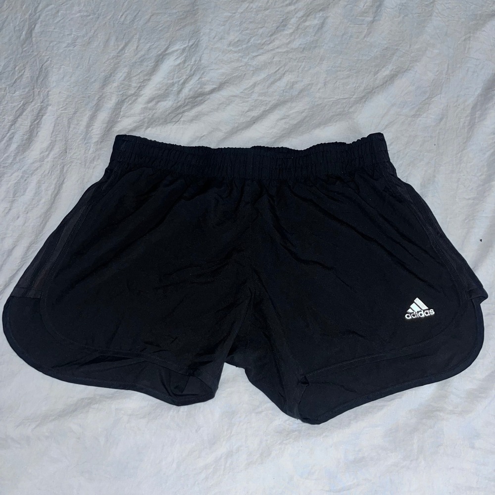 Adidas‎ Women's Running Shorts Primegreen Black Athletic Gym Activewear